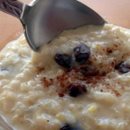 Healthier Creamy Rice Pudding Recipe