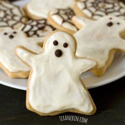 Healthier Halloween Sugar Cookies