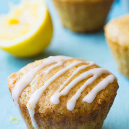 Healthier Lemon Muffins (Small Batch)