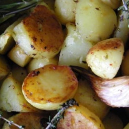 Healthier Oven Roasted Potatoes Recipe