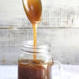 Healthier Salted Caramel Sauce