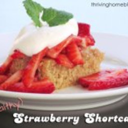 Healthier Strawberry Shortcake