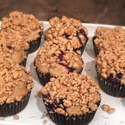 Healthier To Die For Blueberry Muffins