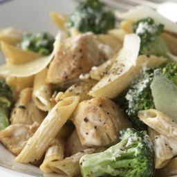 Healthified Chicken and Broccoli-Parmesan Pasta