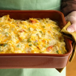 Healthified Chicken Tortilla Casserole