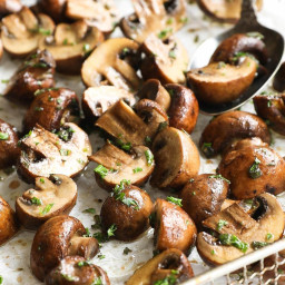 Healthy Air Fryer Mushrooms
