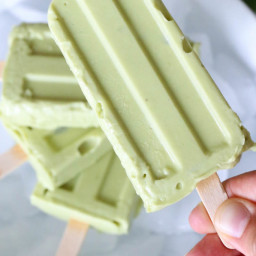 Healthy and Creamy Key Lime Pie Popsicles