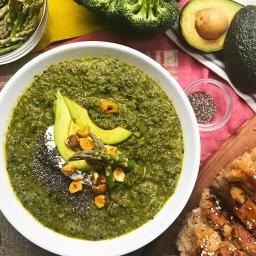 Healthy And Hearty Green Super Soup Recipe by Tasty
