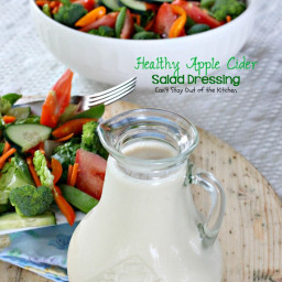 Healthy Apple Cider Salad Dressing