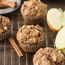 Healthy Apple Muffins the Kids (and you) will Love