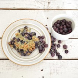 Healthy Blueberry Baked Oatmeal