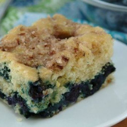 Healthy Blueberry-Lemon Coffee Cake Recipe