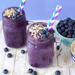 Healthy Blueberry Muffin Smoothie Recipe