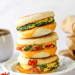 Healthy Breakfast Sandwich (make ahead recipe)