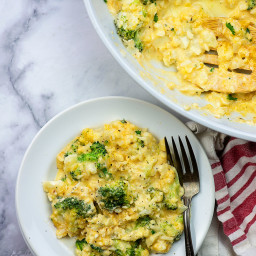 Healthy Broccoli 'Rice' Casserole