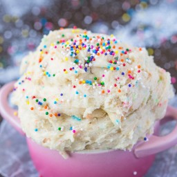 Healthy Cake Batter Dip for one
