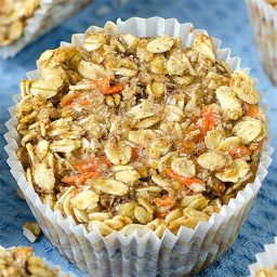 Healthy Carrot Oatmeal Muffins Recipe
