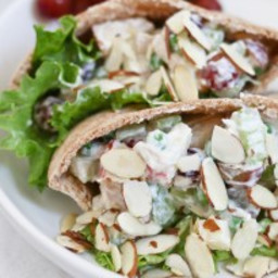 Healthy Chicken Salad Recipe with Yogurt Dressing