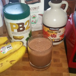Healthy Chocolate Monkey Smoothie