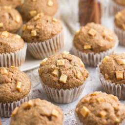 Healthy Cinnamon Apple Mini Muffins