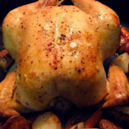 Healthy & Delicious: Marcella Hazan's Lemon Roasted Chicken with Carrots an