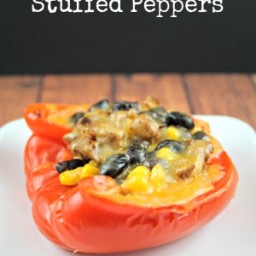 Healthy Dinner Recipes | Santa Fe Stuffed Peppers + More!