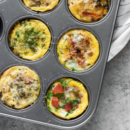 Healthy Egg Muffin Cups {Meal Prep Idea!}