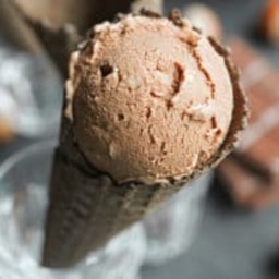 Healthy Ferrero Rocher Ice Cream