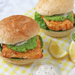 Healthy Fish Finger Sandwich & Optimum HealthyFry Air Fryer