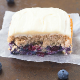 Healthy Flourless Blueberry Breakfast Cake