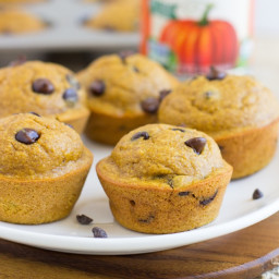 Healthy Flourless Pumpkin Muffins