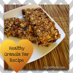 Healthy Granola Bar Recipe