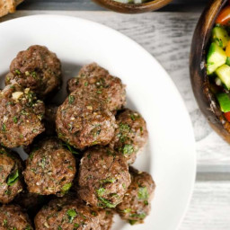 Healthy Greek Meatballs