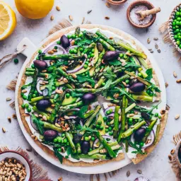 Healthy Green Pizza