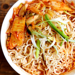 Healthy Homemade Kimchi Ramen