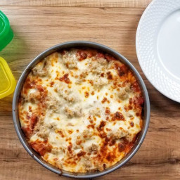 Healthy Instant Pot Lasagna | 21 Day Fix Lasagna