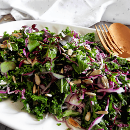 Healthy Kale Coleslaw Recipe