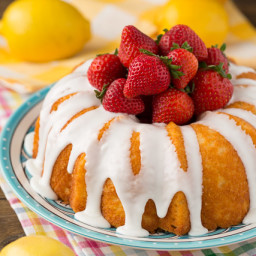 Healthy Lemon Bundt Cake
