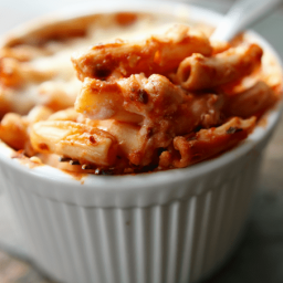 Healthy Low Calorie Baked Ziti Recipe