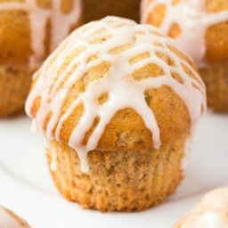 Healthy Low Carb Apple Pie Protein Muffins