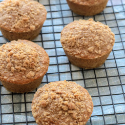 Healthy Maple Oatmeal Muffins