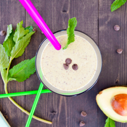 Healthy Mint Chip Smoothie/Shake