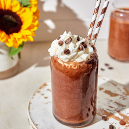Healthy Mocha Coffee Protein Smoothie