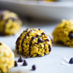 Healthy No Bake Cookies with Coconut Oil