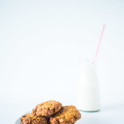 Healthy Nutty Anzac Cookies