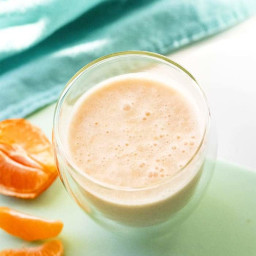 Healthy Orange Julius Smoothie (Low-Carb, Dairy-Free, Paleo, Vegan) –