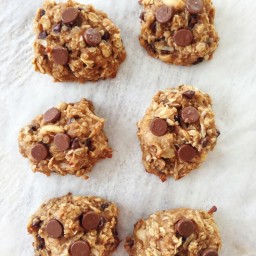 Healthy Peanut Butter Oatmeal Cookies