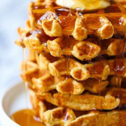 Healthy Protein Waffles