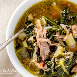 Healthy Pulled Pork Soup