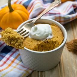 Healthy Pumpkin Mug Muffin (Single Serve)